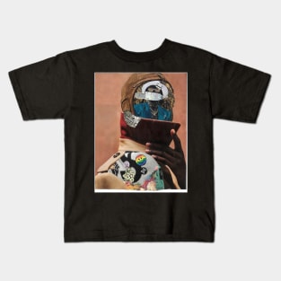 Portrait of a Beloved Black Man Kids T-Shirt